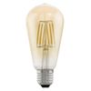 Bombilla Led De Estilo Vintage  E27 St64 11521, Ámbar Eglo