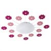 Lámpara De Pared/techo Viki 1 Rosa 92147 Eglo