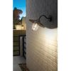 Lámpara De Pared Led Exterior Melgoa Negra 94792 Eglo