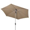 Parasol De Jardín Active Auto Tilt 280 Con Inclinación Automática Marrón