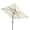 Parasol De Jardín Rectangular Crank Basic Lift 250x200 Beige