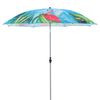 Parasol De Jardín O Playa Motive Zebra 200 X 180 Cm Con Protección Solar Spf 50+