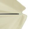 Parasol De Jardín Rectangular Sunline Waterproof Neo 225 X 120 Blanco