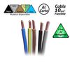 Cable Flexible De 10mm2 Libre De Halógenos H07z1-k (por Metro). Negro  Negro