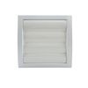 Rejilla De Plástico Blanca Serie Qs Blanco 150x150mm D100 Blanco 150x150mm D100