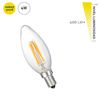 Bombilla Filamento Vela Led E14 4w