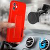 Funda Iphone 12 Mini Silicona Soporte Magnético Plegable Wozinsky Rojo