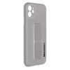 Funda Iphone 12 Silicona Soporte Magnético Plegable Wozinsky Gris