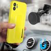 Funda Iphone 12 Silicona Soporte Magnético Plegable Wozinsky Amarillo