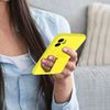 Funda Iphone 12 Silicona Soporte Magnético Plegable Wozinsky Amarillo