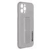 Funda Iphone 12 Pro Silicona Soporte Magnético Plegable Wozinsky Gris