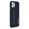 Funda Iphone 12 Pro Silicona Soporte Magnético Plegable Wozinsky Azul Oscuro