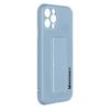 Funda Iphone 12 Pro Silicona Soporte Magnético Plegable Wozinsky Azul