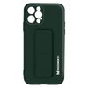 Funda Iphone 12 Pro Silicona Soporte Magnético Plegable Wozinsky Verde