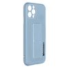 Funda Iphone 12 Pro Max Silicona Soporte Magnético Plegable Wozinsky Azul