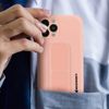 Funda Iphone 12 Pro Max Silicona Soporte Magnético Plegable Wozinsky Rosa