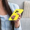 Funda Iphone 12 Pro Max Silicona Soporte Magnético Plegable Wozinsky Amarillo