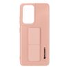 Funda Samsung Galaxy S21 Ultra Silicona Soporte Magnético Plegable Wozinsky Rosa