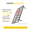 Pack Colchon + Somier Descansin | 105 X 180 |ideal Para Personas Con Dolores De Espalda | Alta Firmeza | Silencioso