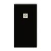 Plato De Ducha Pizarra Pure Negro  70x120 Cm