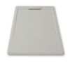 Plato De Ducha Resina Lux Gris  70x110cm