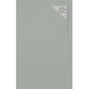 Plato De Ducha Resina Trinity Gris  70x160 Cm Rejilla Derecha