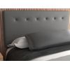 La Web Del Colchon -cabecero Tapizado Macedonia Para Cama De 150 (160 X 70 Cms) Gris Ceniza