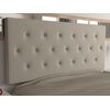 La Web Del Colchon -cabecero Tapizado Melania Para Cama De 135 (145 X 70 Cms) Beige Claro Textil Suave