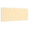 La Web Del Colchon -cabecero Tapizado Melania Para Cama De 210 (220 X 70 Cms) Beige