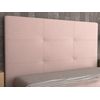 La Web Del Colchon -cabecero Tapizado Atenas Para Cama De 120 (130 X 120 Cms) Rosa Palo Textil Suave