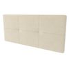 La Web Del Colchon -cabecero Tapizado Atenas Para Cama De 200 (210 X 70 Cms) Beige Claro Textil Suave