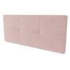 La Web Del Colchon -cabecero Tapizado Atenas Para Cama De 200 (210 X 70 Cms) Rosa Palo Textil Suave