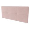 La Web Del Colchon -cabecero Tapizado Atenas Para Cama De 105 (115 X 70 Cms) Rosa Palo Textil Suave