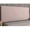 La Web Del Colchon -cabecero Tapizado Atenas Para Cama De 150 (160 X 70 Cms) Rosa Palo Textil Suave