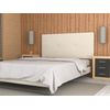 La Web Del Colchon -cabecero Tapizado Atenas Para Cama De 210 (220 X 70 Cms) Beige Claro Textil Suave