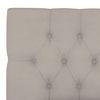 La Web Del Colchon -cabecero Tapizado Naxos Para Cama De 160 (170 X 120 Cms) Beige Claro Textil Suave