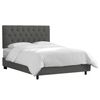 La Web Del Colchon -cabecero Tapizado Naxos Para Cama De 80 (90 X 70 Cms) Gris Ceniza