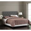 La Web Del Colchon -cabecero Tapizado Naxos Para Cama De 160 (170 X 70 Cms) Gris Ceniza