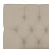 La Web Del Colchon -cabecero Tapizado Naxos Para Cama De 210 (220 X 70 Cms) Beige