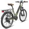 Fafrees F26 Pro 14.5ah Bicicleta Eléctrica - Motor 250w Batería 36v14.5ah Autonomía 110km Freno De Disco Mecánico - Verde Oscuro