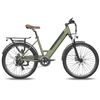 Fafrees F26 Pro 14.5ah Bicicleta Eléctrica - Motor 250w Batería 36v14.5ah Autonomía 110km Freno De Disco Mecánico - Verde Oscuro