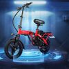 Bicicleta Eléctrica Honey Whale S6-s - Motor 350w Batería 48v10.4ah Autonomía 40km Frenos De Disco - Rojo