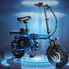 Bicicleta Eléctrica Honey Whale S6 Pro-s - Motor 350w Batería 48v15ah Autonomía 50km Frenos De Disco - Azul