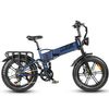 Samebike Rs-a02 Bicicleta Eléctrica- Potencia 750w Batería 48v17ah Autonomía 55km Freno De Disco Hidráulico - Azul