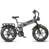 Samebike Rs-a02 Bicicleta Eléctrica- Potencia 750w Batería 48v17ah Autonomía 55km Freno De Disco Hidráulico - Gris