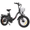 Bicicleta Eléctrica Drvetion Ct20 - Potencia 750w Batería 48v 10ah Ruedas 20" Frenos De Disco - Negro