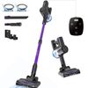 Vactidy V8 Pro Aspiradora Mano – 25000pa Potencia De Succión 35 Min De Autonomía 66db De Ruido 2200mah De Batería - Negro Morado