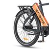 Bicicleta Eléctrica Engwe P275 Pro 19.2ah - Motor 250w Batería 691.2wh Autonomía 260km - Negro Y Naranja