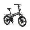 Bicicleta Eléctrica Pvy Z20 Pro - Motor 250w Batería 36v10.4ah Autonomía 80km Freno De Disco Mecánico - Gris