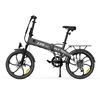 Bicicleta Eléctrica Pvy Z20 Pro - Motor 250w Batería 36v10.4ah Autonomía 80km Freno De Disco Mecánico - Gris